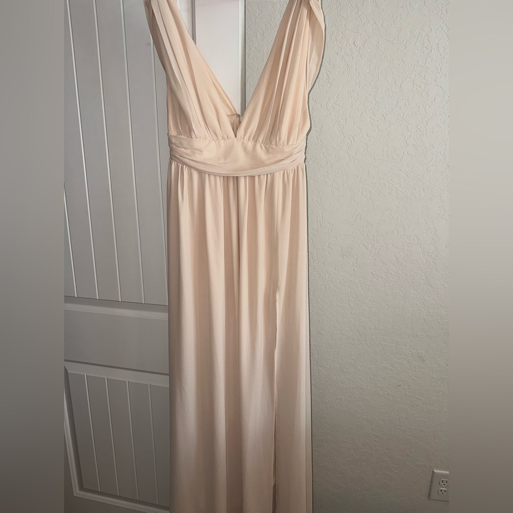 Cream Maxi Dress